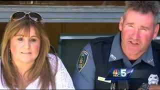 Police officer awarded for his life saving actions