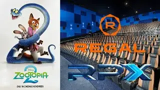 Opening To Zootopia 2 (2025) Regal Cinema RPX