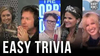 The Bobby Bones Show Competes in Super Easy Trivia