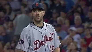 DET@BOS: Velander retires Hanley, strands a runner