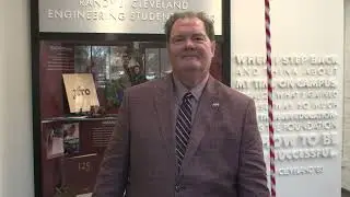 Opening the Randy J. Cleveland Engineering Student Center