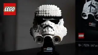 LEGO™ Star Wars 75276 Stormtrooper Helmet – Timelapse 5K