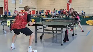 Pfingstturnier Sandershausen_Alexander Krebs (TTR1992) vs. Niclas Reindl (TTR2225) / 20250607