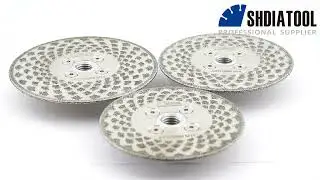 A91102 Electroplated Diamond Saw Blade Single Side Cutting&Grinding Disc Saw Blade