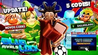 BLUE LOCK RIVALS: OUT NOW!! 5 NEW CODES + ALL BLUE LOCK RIVALS UPDATE CODES