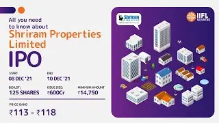 Shriram Properties IPO | Know all about Shriram Properties IPO | IIFL Securities | Shweta Papriwal