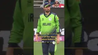 Andrew balbirnie | Ire won by 5 runs | T20 | #ireland #andrewbalbirnie #cricket #trendingnow