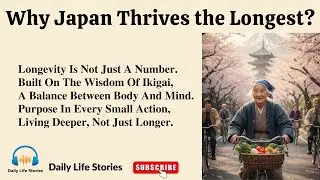 Why Japan Thrives the Longest? | Graded Reader Level 3 | English Story 🎧 Daily Life Stories
