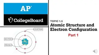 1.5. Atomic Structure and Electron Configuration | Part1| College Board | AP Chemistry