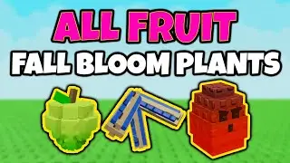 FRUIT PLANTS - Fall Bloom Event [GROW A GARDEN] Roblox