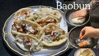 ആവിയിൽ വേവിച്ച ഈ ബൺ ഉണ്ടാകാൻ ഇത്ര എളുപ്പമോ || BAOBUN 🤩😊