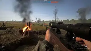 Kar98 sniper DOMINATES Eastern Front battlefield | Hell Let Loose update 10 | Scoped Kar98k | Kursk