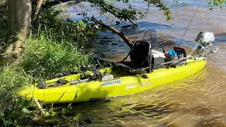 Caiaque Hobie Compass com suporte para Motor Honda 2HP 4 Tempo(Hobie   Kayak)@HobieBrasil