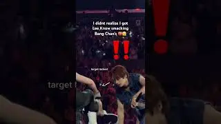 LEE KNOW SMACKING BANG CHAN&rsquo;S 🍑