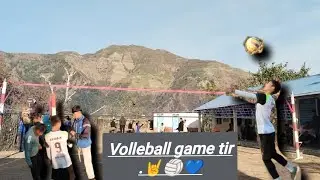भलिबल खेल्न हिँडेको हामी । 🤘🏐💙😺