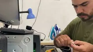 Replacing a Power Plug on an Electric Iron 