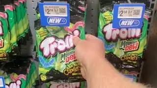 Our Quest to Find Mountain Dew Flavored Trolli  Candy