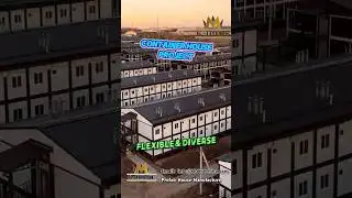 Как это вообще возможно?!😱 9000 домов построены ВСЕГО ЗА 6 МЕСЯЦЕВ? 🤯 #контейнерныйдизайн #контей...