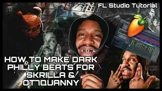 HOW TO MAKE DARK PHILLY DRILL BEATS FOR SKRILLA & OT7QUANNY - @WhoIsKuma