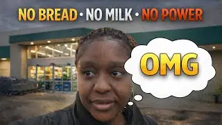No Bread, No Milk, No Power 😳 | Storm Aftermath in NC