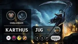 Karthus Jungle vs Olaf - KR Challenger Patch 9.12