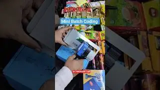 Digital Batch Coding Machine 🔥Low Cost Mini Printer for Exp