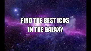 Find the best ICOs in the blockchain galaxy.