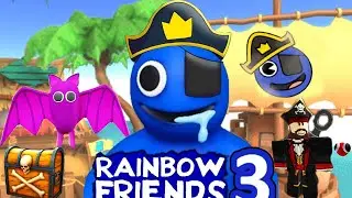 🏝️🏴☠️ RAINBOW FRIENDS CHAPTER 3! ILHA DO AZUL BAB&Atilde;O PIRATA!  ATUALIZA&Ccedil;&Atilde;O E VAZAMENTOS! CAPITULO 3