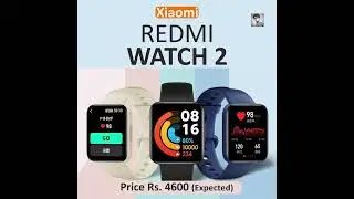 redmi watch 2 with heartrate and spo2 sensor