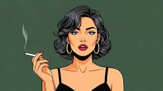 Empty Chair by the Window | 1940s Jazz Lounge | Jazz Noir to Think Too Much