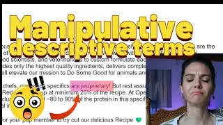 Calling out Open Farm: Manipulative Terms to know in pet food