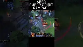 Abed Ember Spirit Rampage #dota2 #dota #dota2gameplay #gaming #abeddota #clips #shortsvideo#ytshorts