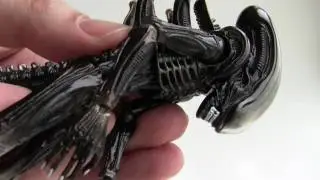 Revoltech Alien movie figure Review Sci-Fi No.001 リボルテック エイリアン in HD