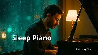 Gentle Night Rain &mdash; Sleep Piano (2 Hours, No Voice, Very Low Dynamics)