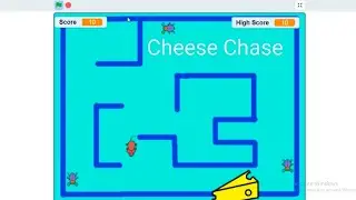 Scratch games  3.0 / Cheese Chase tutorial 🐀🧀