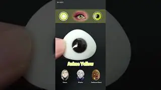 Pick your favorite anime eyes. #haniix #coloredcontacts