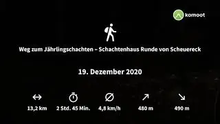 Weg zum J&auml;hrlingschachten &ndash; Schachtenhaus Runde von Scheuereck