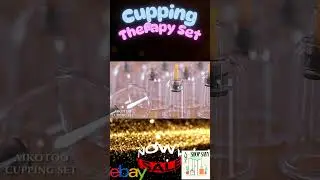 6-Piece Cupping Therapy Set &ndash; Vacuum Suction Cups for Body Massage & Pain Relief