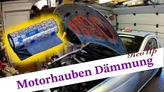 Motorhauben Dämmung mit Alubutyl von Reckhorn #RevUp #Reckhorn #Alubutyl #Dämmung #automobile