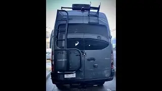 2021 Winnebago Revel / Mercedes Sprinter Owl Ladder Spare Tire Carrier Install