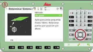Tutorial Leica Captivate - Crear sistema de coordenadas local