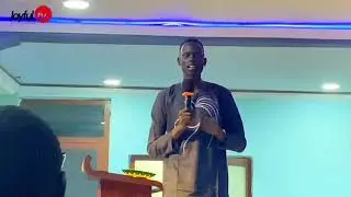 Pastor John Deng &mdash;- preaching at Gelan  Church Conference