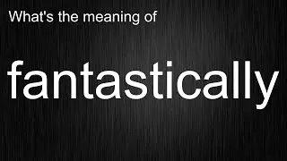 What's the meaning of 