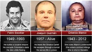 History Ranking | The Most Powerful Drug Lords in World History