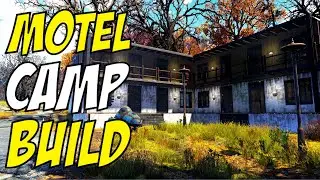 ABANDONED Motel Build - Fallout 76 CAMP Tutorial