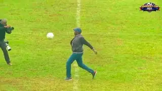 Pres.Ruto Showcases his football Skills at Raila Odinga Stadium, Homabay during Genowa cup finals
