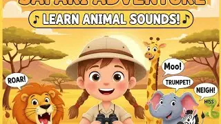 Emma&rsquo;s Jungle Safari Adventure | Learn Wild Animals for Kids | Drunkutoon | Wild Animal sounds