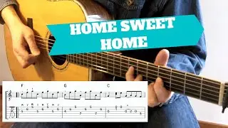 HOME SWEET HOME - Bluegrass Guitar Lesson