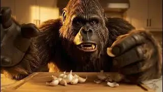 🎥 🌶️🥬BIGFOOT MAKES AUTHENTIC KIMCHI IN A MODERN KITCHEN