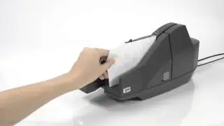 How to Clean an Epson Check Scanner with a Cleaning Card featuring Waffletechnology&reg;